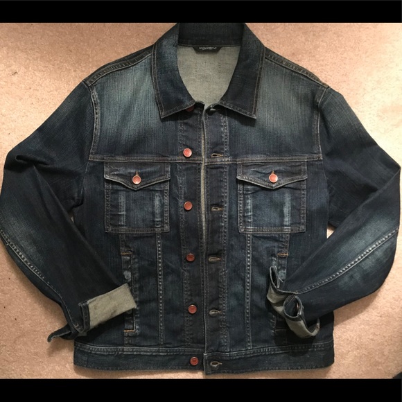 dolce and gabbana mens jean jacket